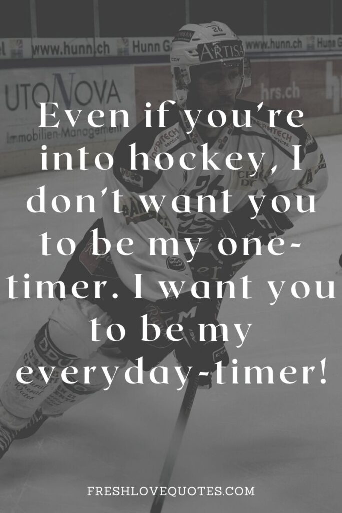 Best Hockey Pick Up Lines 2022