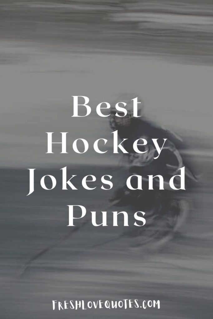 Best Hockey Jokes and Puns