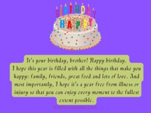 35+ Happy Birthday Wishes for Big Brother with Images